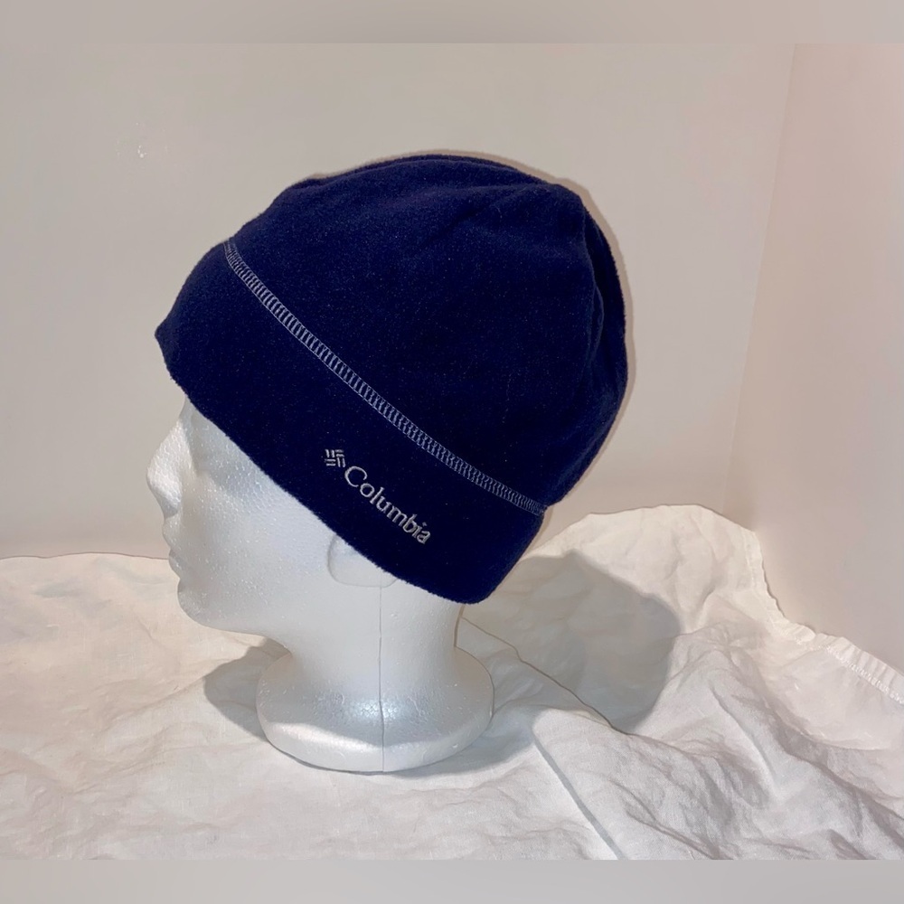 Unisex Columbia Omni-Heat Reflective Thermal Fleece Hat navy blue S/M